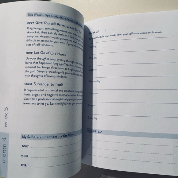 ⭐️3 for $20⭐️ NEW Self Care Planner - Picture 3 of 4